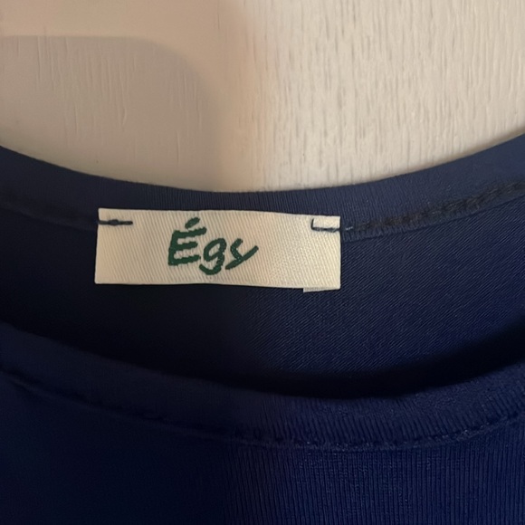 NWOT Égs one piece blue jumpsuit, XL, has pockets - Picture 3 of 5